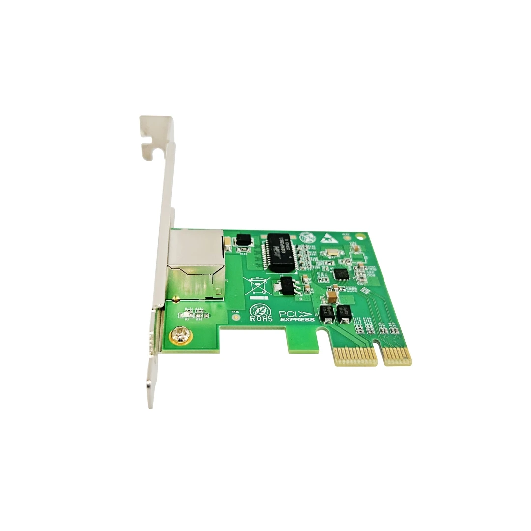 ประสิทธิภาพสูง PCIEX1 Gigabit Single Port RJ45 Server Adapter GH901T-V3.7 พร้อม Motorcomm YT6801 ชิป