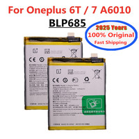 2025 Years 3700mAh BLP685 Original Phone Battery For OnePlus 6T A6010 One Plus 6T 7 High Quality Battery Batteries