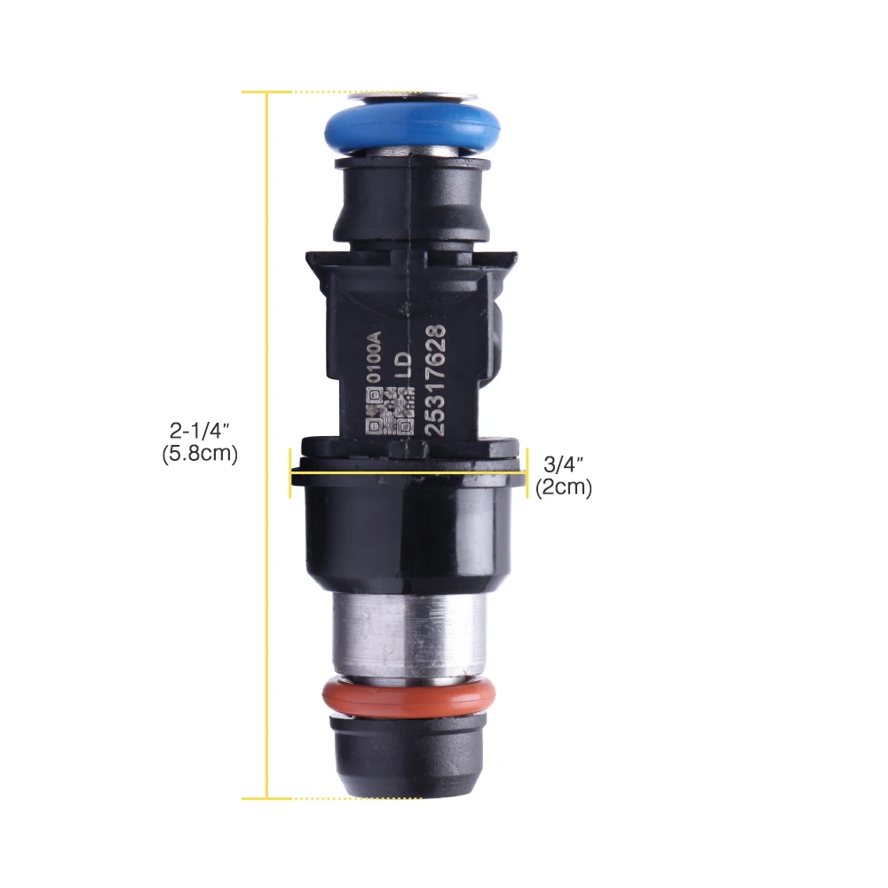 8 Genuine Fuel Injectors For 1999-2007 Chevy Silverado 4.8L 5.3L 6.0L – OEM 25317628, Lifetime Warranty