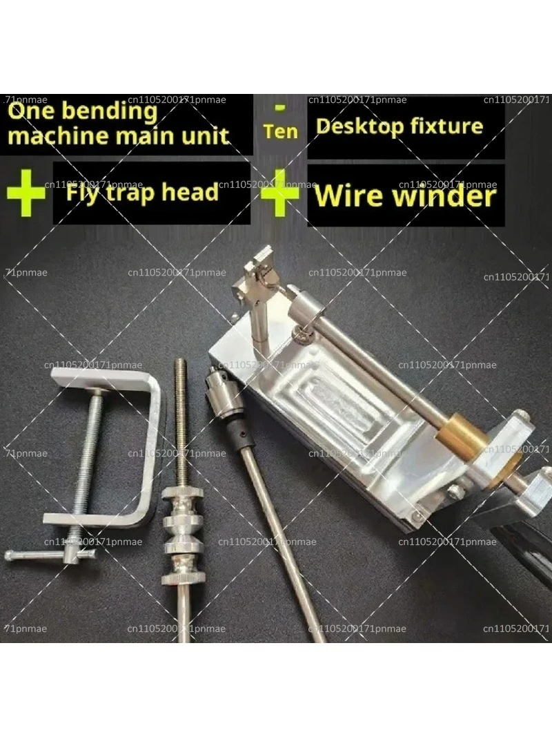Fly Tying Wire Bending and Coiling Tool Kit for Bait Making Reel Winding Slow Pitch Jig