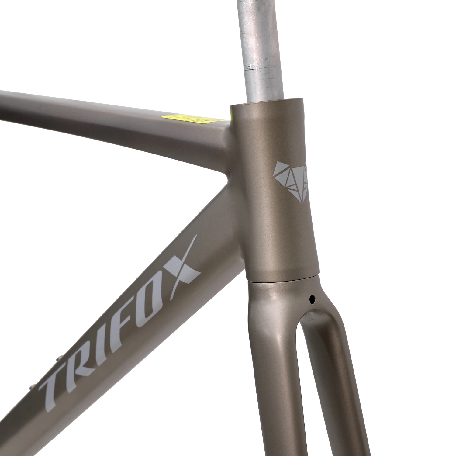 ブリヂストン　GOAT アルミフレーム 6061 Black Label All-Road - Frame & Fork Set - Granite Grey