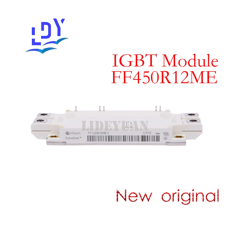 

1PCS FF450R12ME3 Double IGBT4 - E4 module, its shell can support up to 1200 V and 450 A, industrial applications Power Module