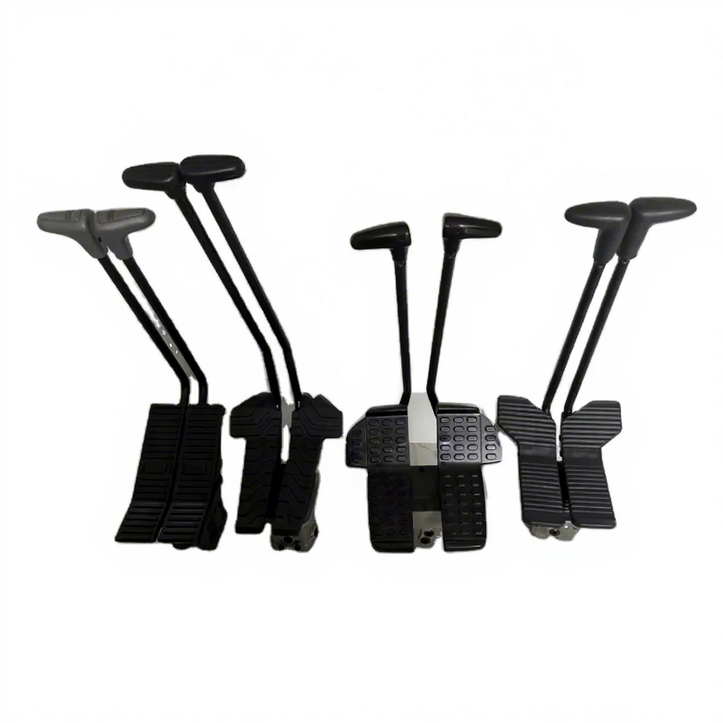 Foot Pedal With Push Rod for Doosan Kobelco Kato Hyundai Hitachi Komatsu Foot Valve