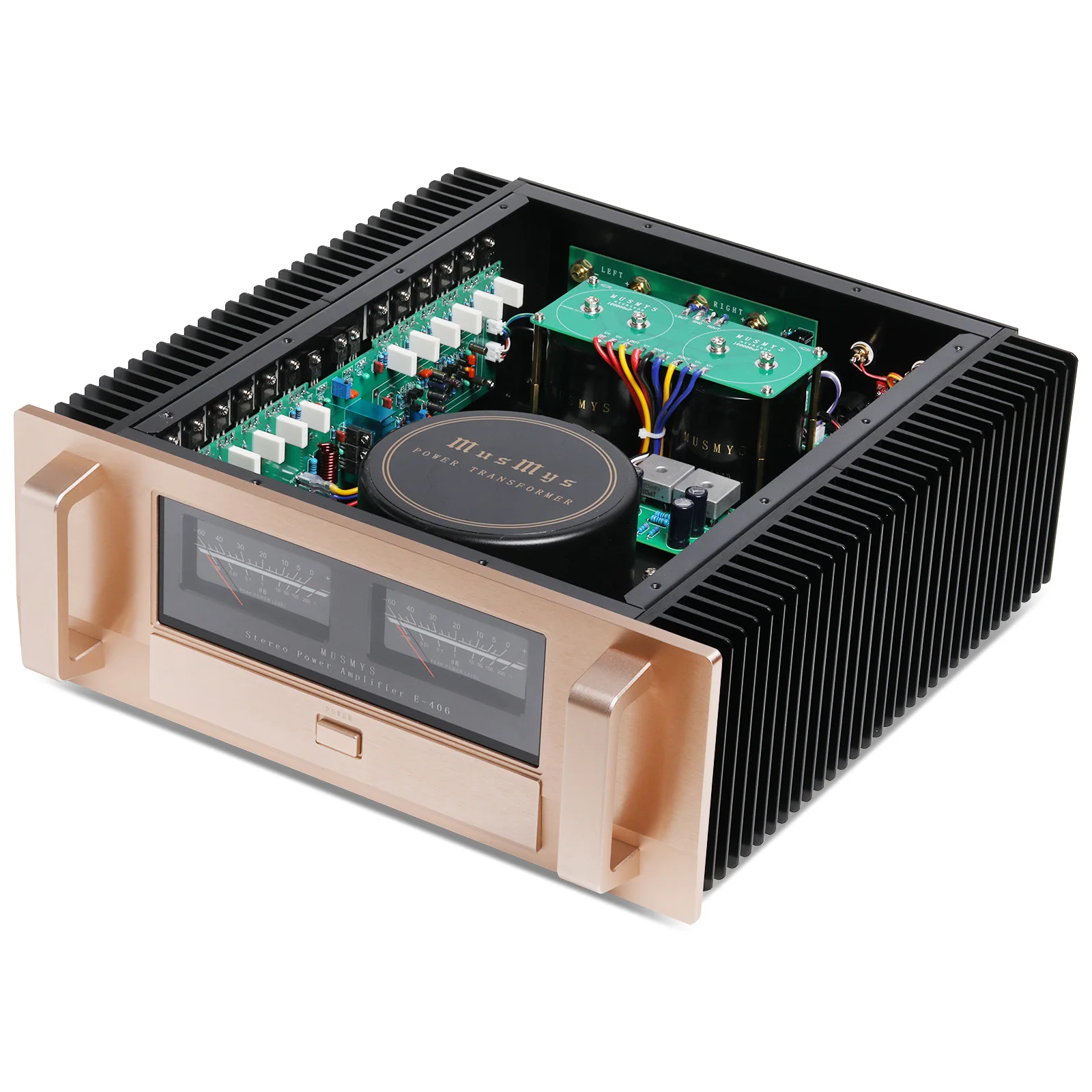 SUQIYA-référence Accuphase E-406 classe A et B amplificateur haute puissance Audio domestique HiFi post amplificateur 320W Protection des haut-parleurs