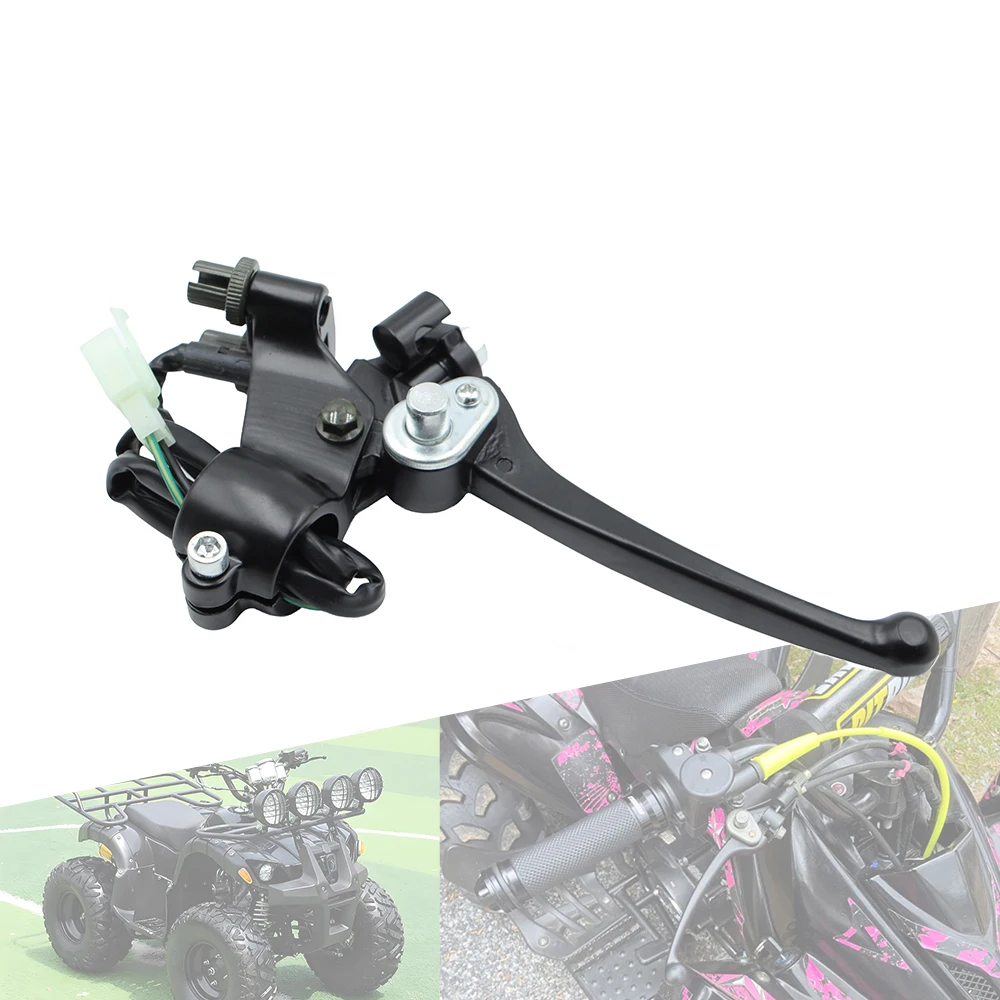 7/8'' 22mm Dual Double Alloy Handle Brake Lever For 49cc 50cc 70cc 90cc 110cc Chinese ATV Quad GO Kart Gas Oline E Bicycle Parts
