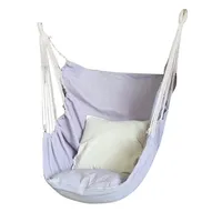 Balcony Children Swing Chair Hammock Relax Cushion Rope Swing Chair Hanging Stand Salon De Jardin Exterieur Outdoor Furniture