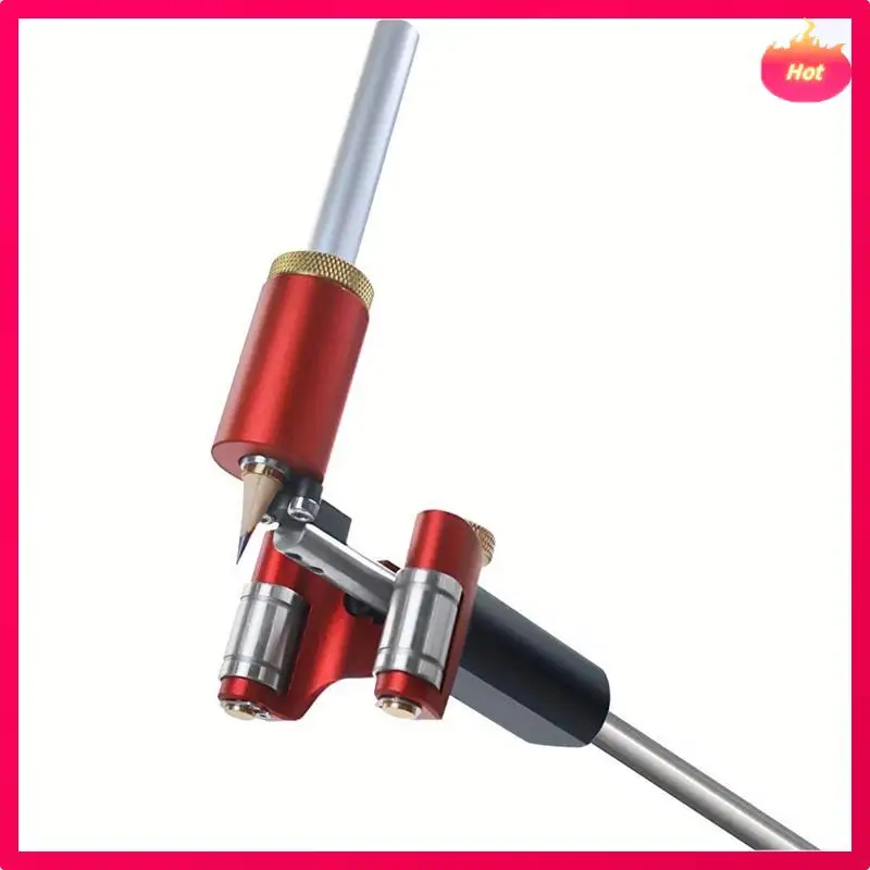 New Multifunction Wheel Marking Scribing Tools Precision Marking Linear Arc Dual-Purpose Scriber Solid Metal Bar Scribe Tool