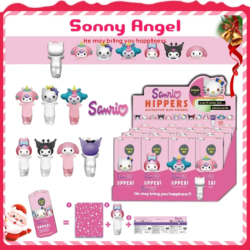 Sonny Angel Sanrio Personaje de Anime Decoración Juguete Mini Personaje de Anime Decoración para Teléfono Móvil Regalo de Cumpleaños de Navidad