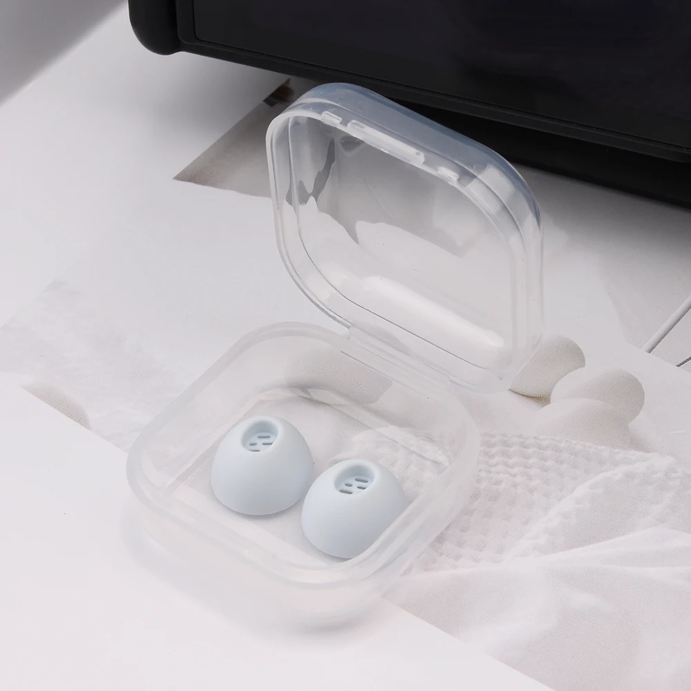 6 قطعة أطراف أذن من السيليكون لـ OPPO ENCO Free4 سماعات أذن لاسلكية حقيقية سماعات أذن Enco Free 4 TWS نصائح سدادات أذن