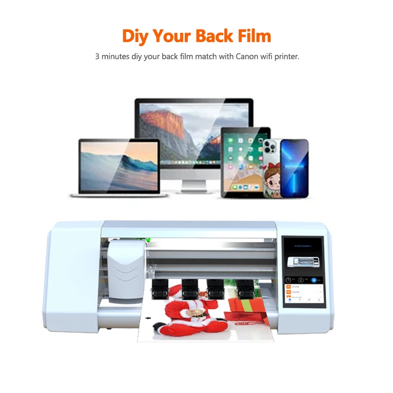 Laptop Tablet Film Cutting Machine TPU Mobile Phone Hydrogel Film Skin Screen Protector Plotter Cutting Machine