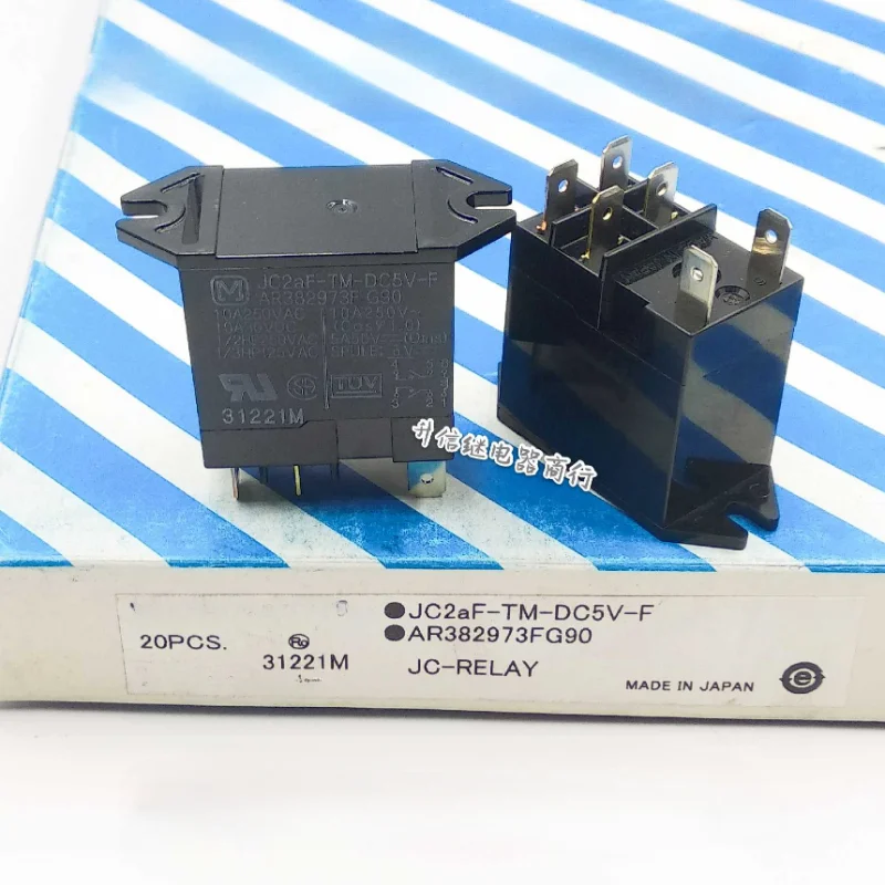 

（Brand New Original）1pcs/lot 100% original genuine relay:JC2AF-TM-DC5V-F 5V 10A 6pins