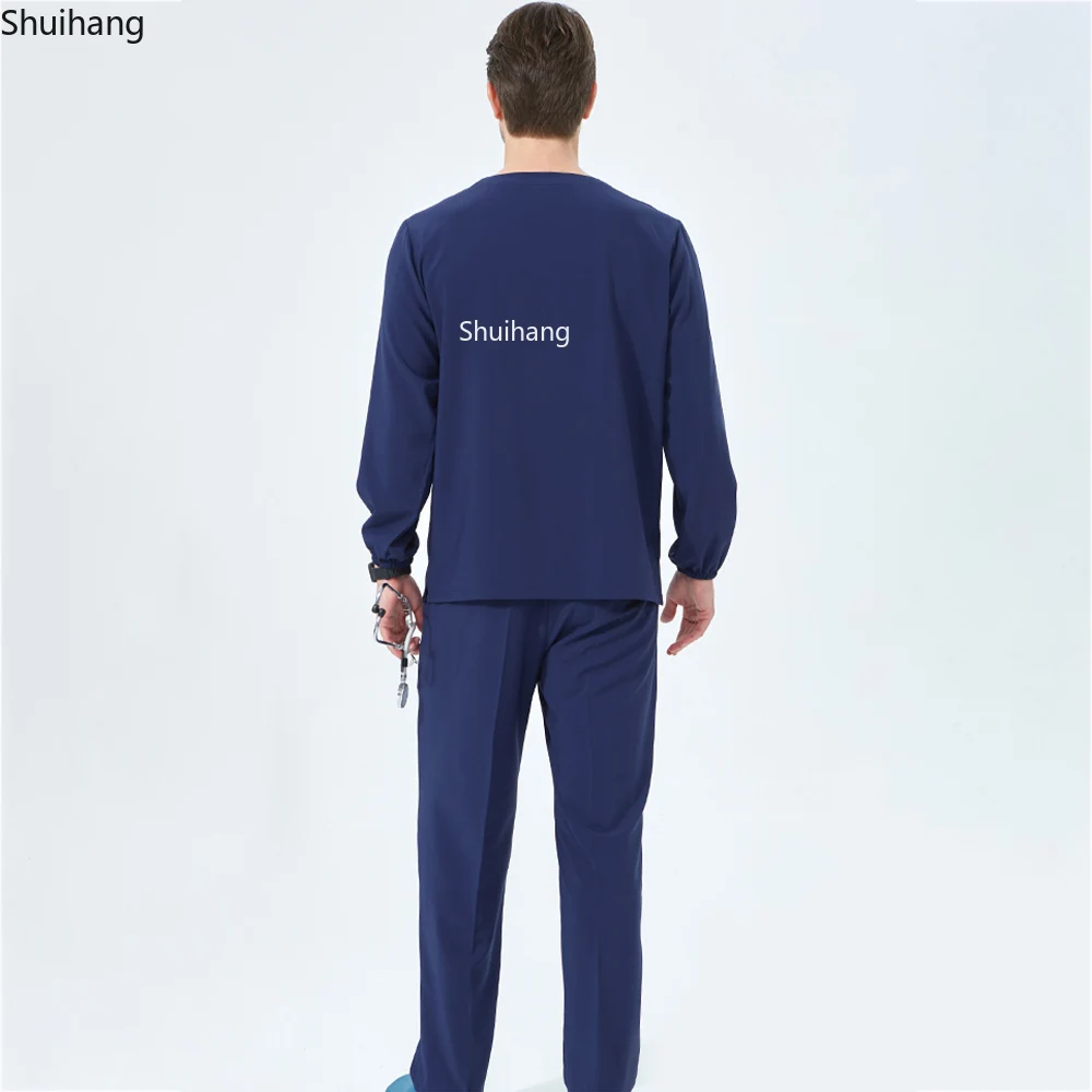 Schnellt rockn endes Sport-Medizin-Peeling-Set Leistungs dehnung und bequemes Oberteil und Hosen arzt Krankens ch wester Outfit Peelings Uniform S01-01