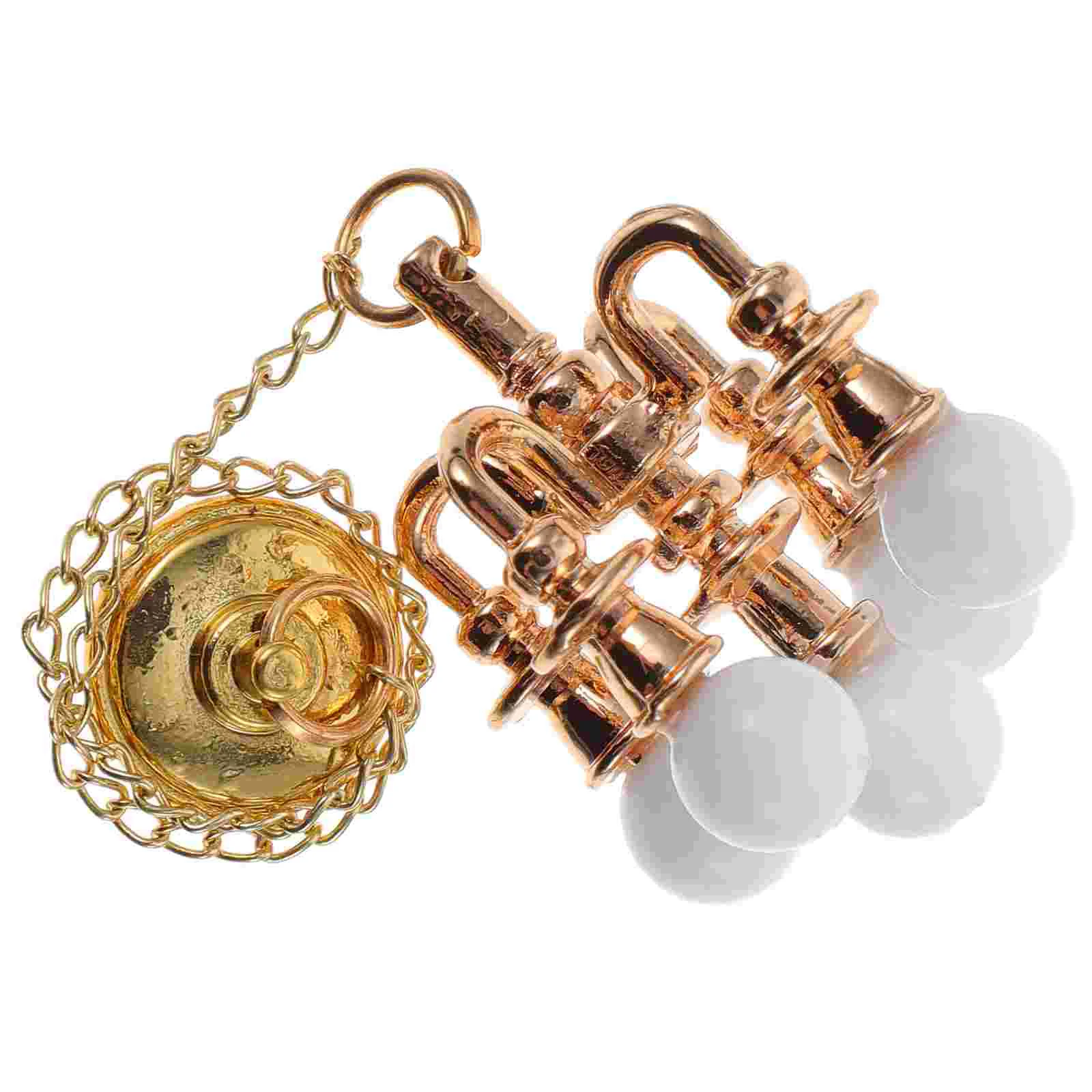 Wall Light Decor Dollhouse Chandelier Miniature Hanging Lamp Accessories Furniture 14X23X2CM Ceiling Pendant Golden Supply