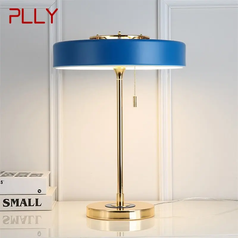 PLLY Contemporary Luxury Table Light Design E14 Desk Lamp Home LED Decorative For Foyer Living Room Office Bedroom