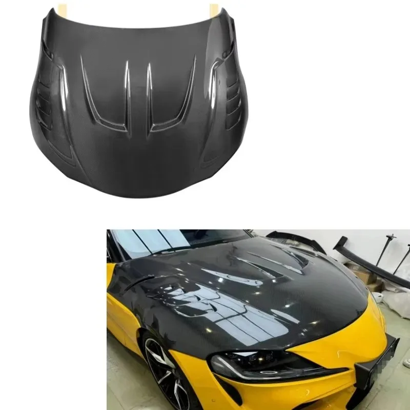 

Carbon Fiber LW Style Front Hood A90 2012-2019 A90 Front Hood