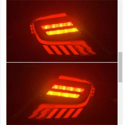 Led Tail Lamp for 12-14 Honda civic 9th Rear Bumper Light Brake Driving Turn Signal