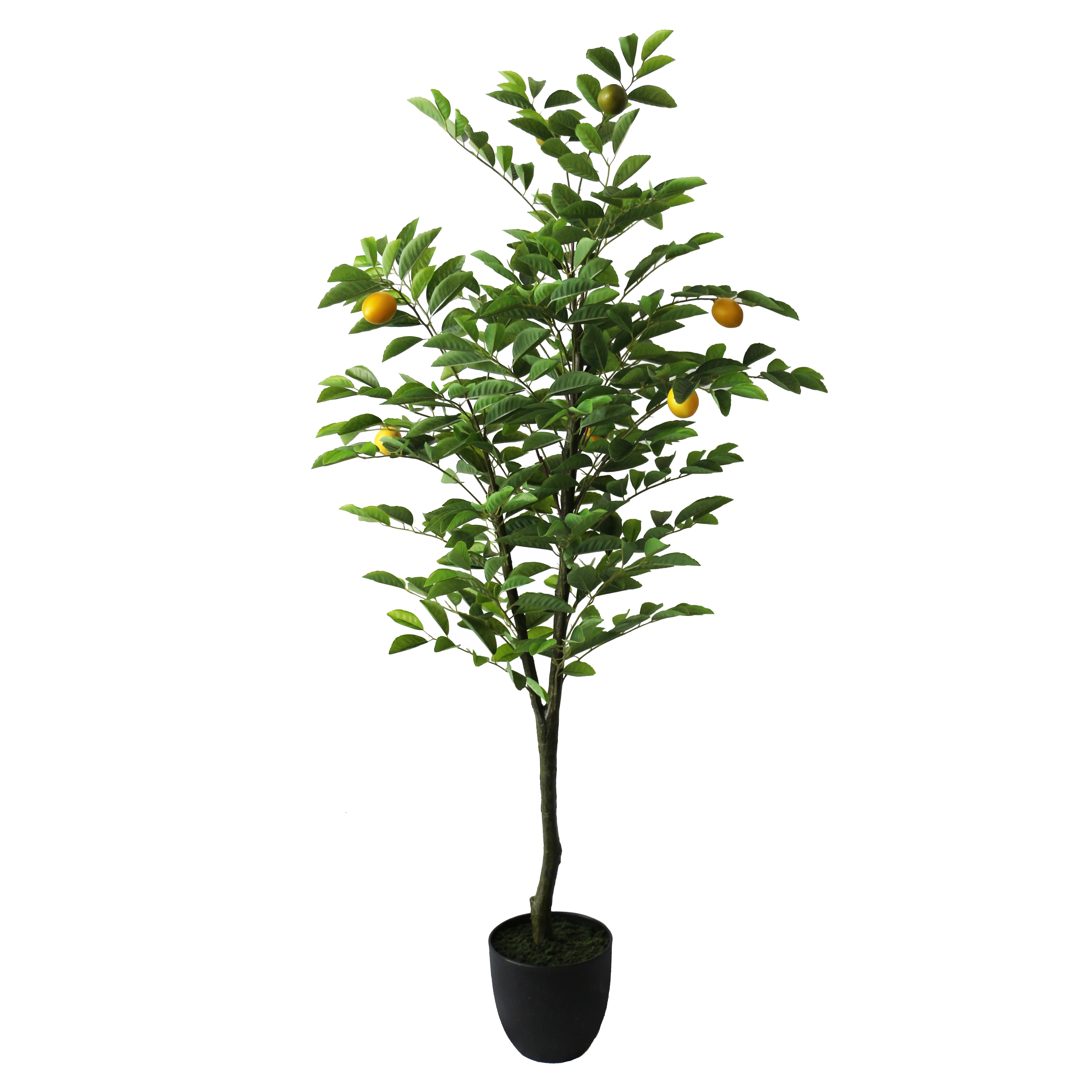 wholesale artificial plants for home Decoration garden Decoration 140cm artificial lemon tree with pot