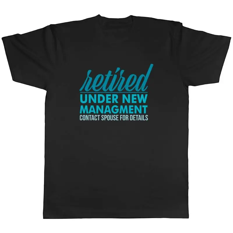 متقاعد تحت إدارة جديدة ذكر التقاعد للجنسين تي شيرت تي شيرت هدية