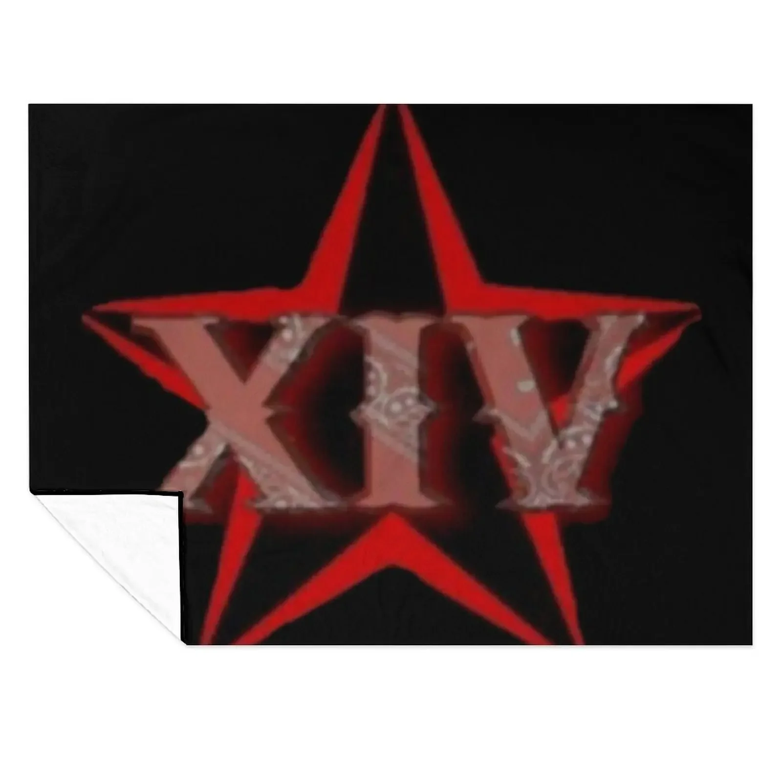 

Nor Cal Star XIV Throw Blanket Furry Thins Soft Plaid Hairys Blankets