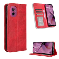 For Motorola Moto G55 5G Magnetic flip cover PU Wallet Phone case for Moto G55 5G leather Phone case