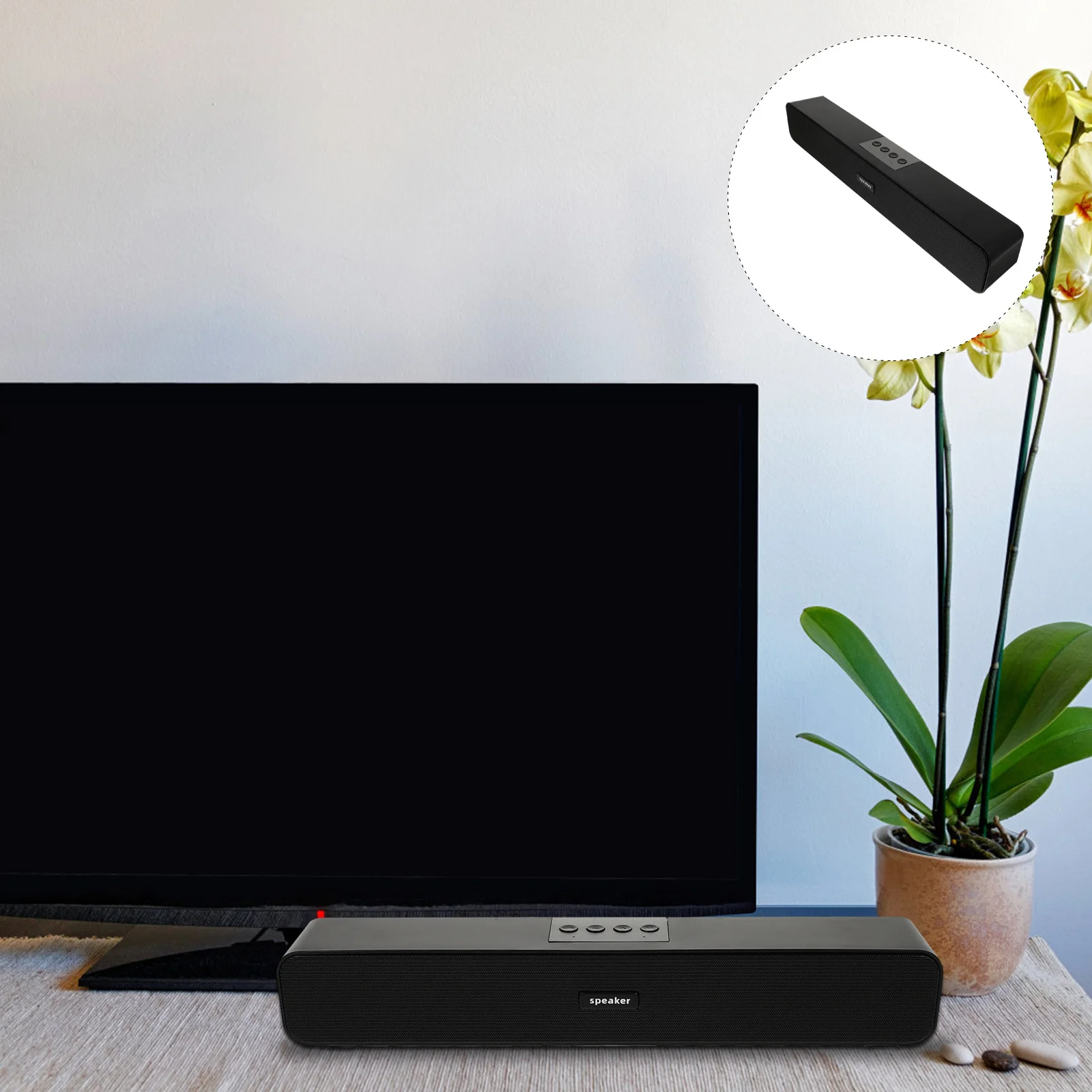 

1Pcs Wireless Speaker Mini Portable Wireless Computer Desktop Subwoofer Speaker Speakers Outdoor Speakers