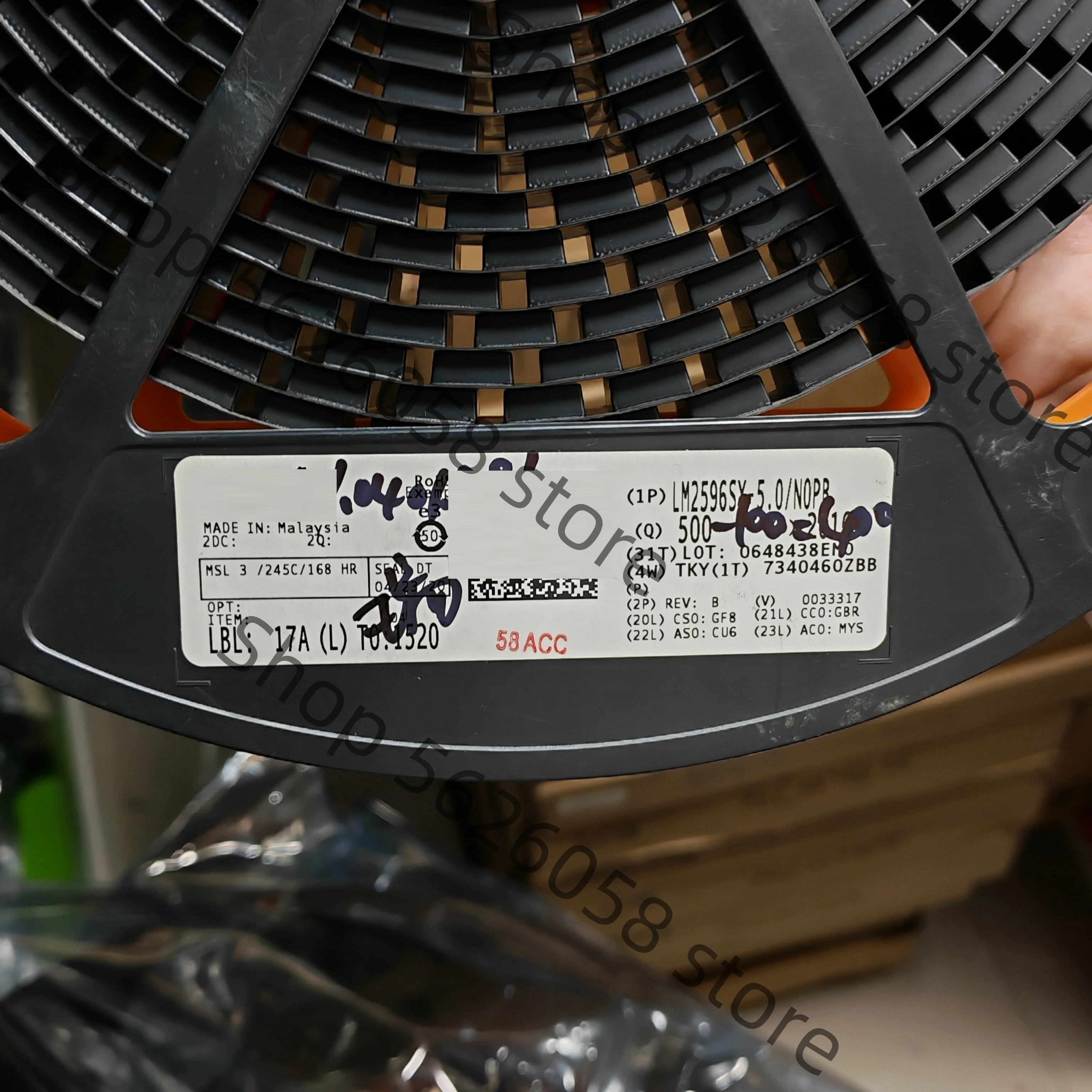 

LM2596SX-5.0/NOPB TO-263 5PCS/LOT Voltage-regulated power converter