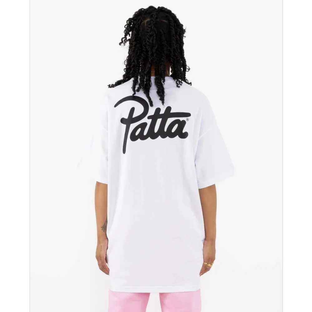2025 PATTA Chlorophyll 20 Years Anniv T-shirt Black Unisex Fashion Street Wear Pure Cotton Skin-friendly Soft Breathable Sports