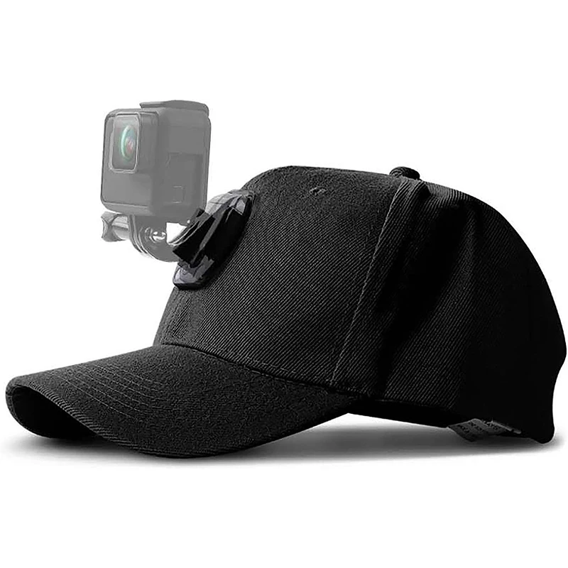 Baseball Hat Quick Release Buckle Mount For GoPro Hero 13 12 11 10 9 Insta360 X2 X3 X4 SJCAM DJI Osmo Action Camera Accessories