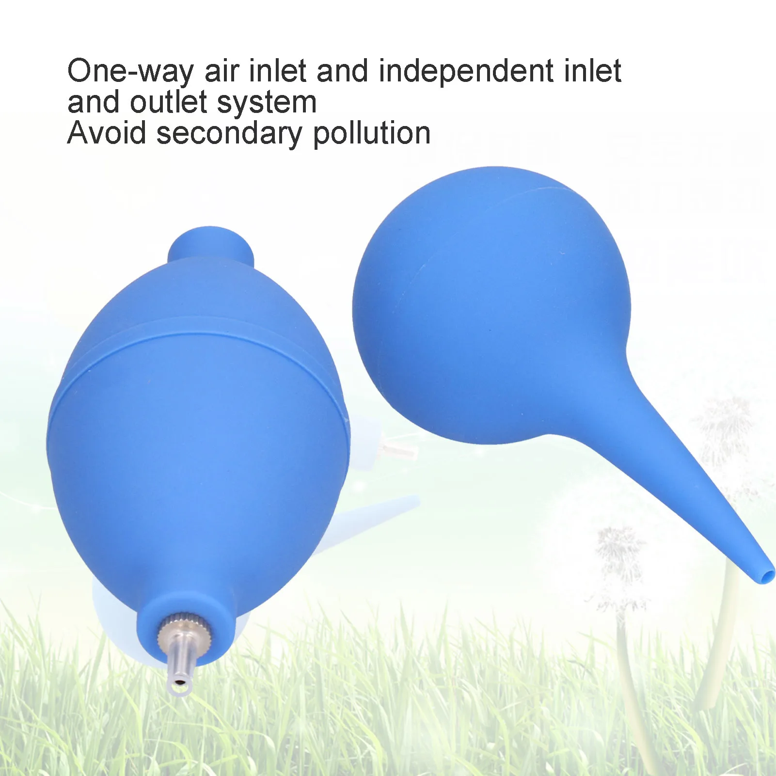 Bulb Air Blower Rubber Mini Squeeze Precipitator 1 Way  Hand Operated Tools Dust Blowing Ball Mini Squeeze Ball Pump