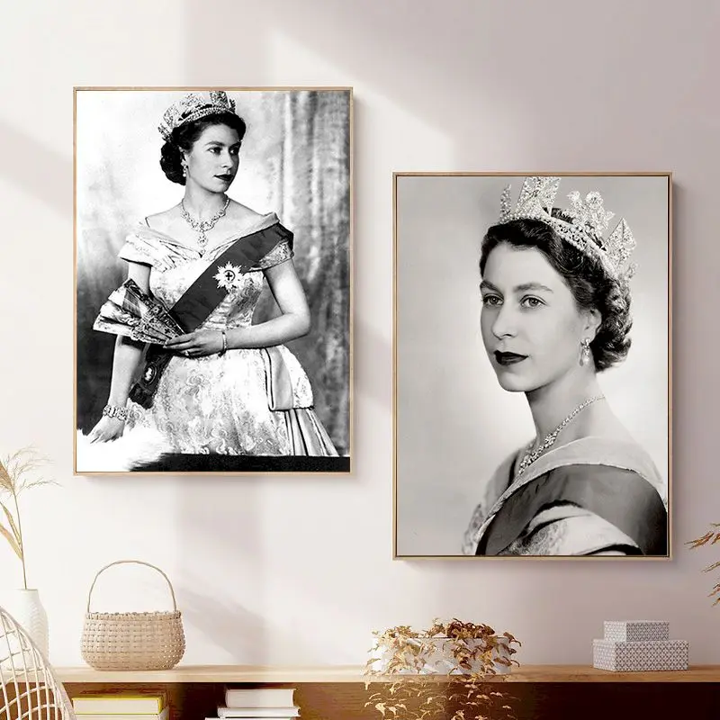 

GATYZTORY DIY Paint By Number Queen Elizabeth II Handpainted Art Drawing On Canvas Pictures By Numbers Portrait Kits Home De