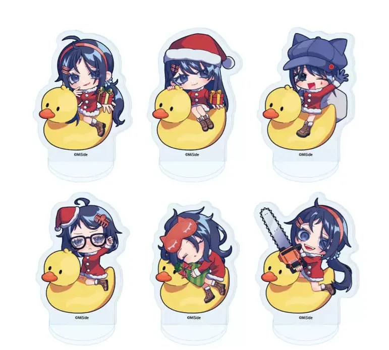 Anime and cartoon  SANDA 10cm  Acrylic Stand Doll Mini Figure Double Insertion Cosplay Toy for Gift In stock