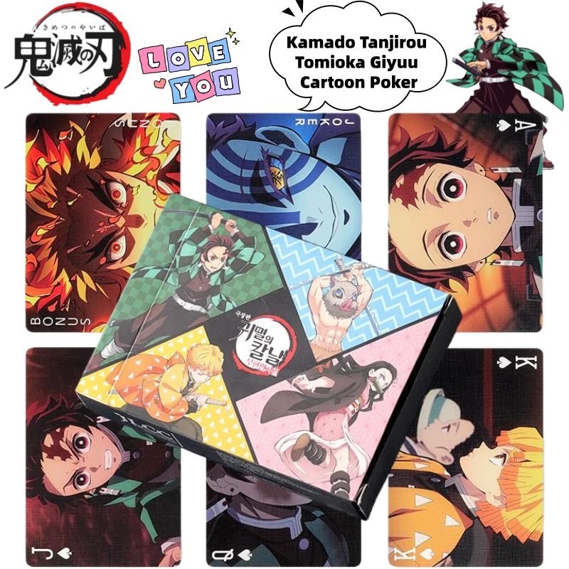 

Новые коллекционные карты Demon Slayer: Камадо Танджиро, Томиока Гию, Камадо Незуко. Креативные аниме-карты для вечеринок и подарков.