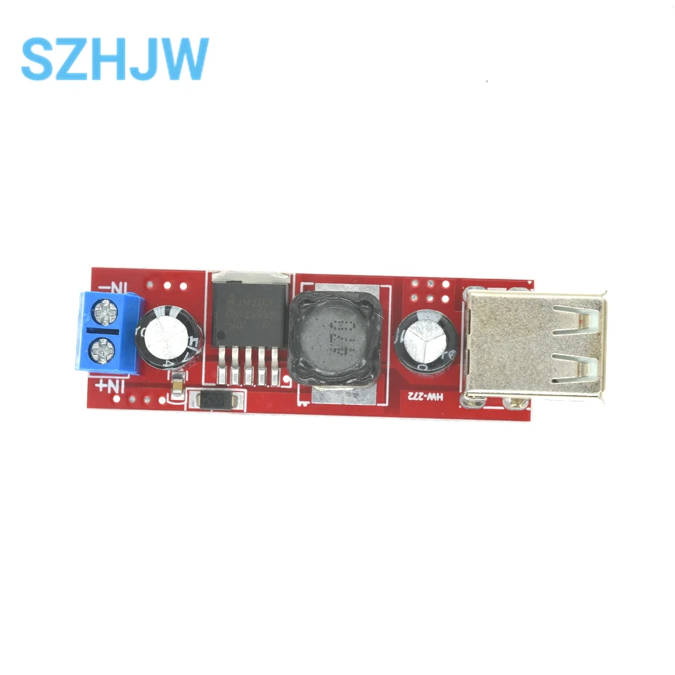 LM2596 DC-DC Step-down Converter Module DC 6V-40V To 5V 3A Double USB Charge Dual USB