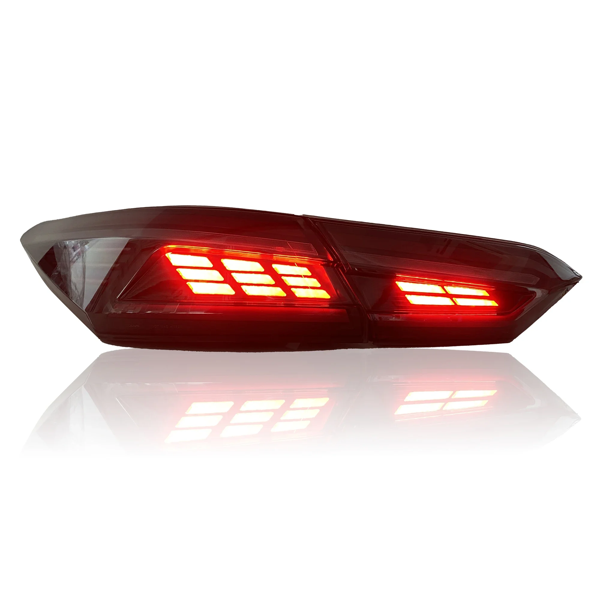 DK MOTION  Modifit stop light 2018-2022 Year Back Rear Light Smoke Black Color Sequential For TOYOTA camry