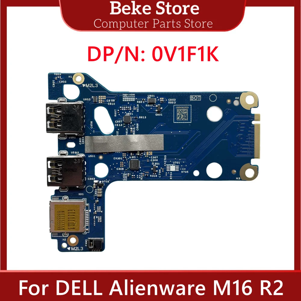 

Beke 0V1F1K новый оригинальный для ноутбука DELL Alienware M16 R2 USB IO маленькая плата V1F1K CN-0V1F1K 233508-1 быстрая доставка