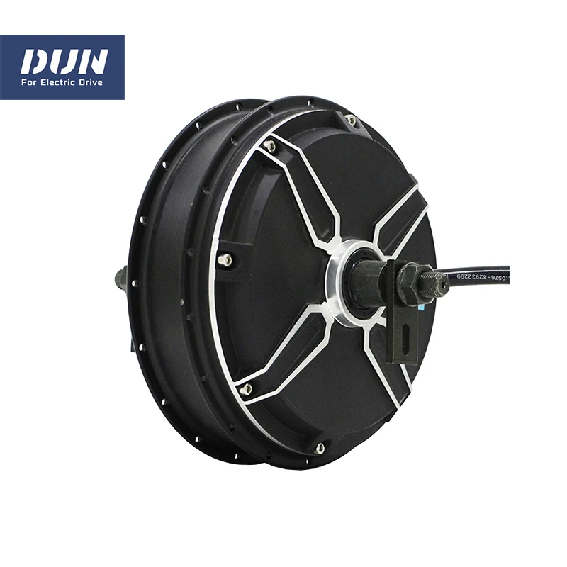 QS 205 200mm 3000W Peak 6000W Dropout Spoke Hub Motor Waterproof for Electric Motorcycle