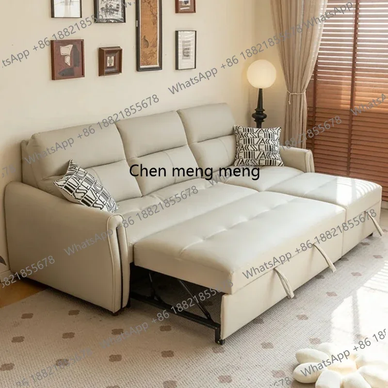 z10Sofa bed folding dual-purpose small apartment living room multi-functional modern simple double pull
