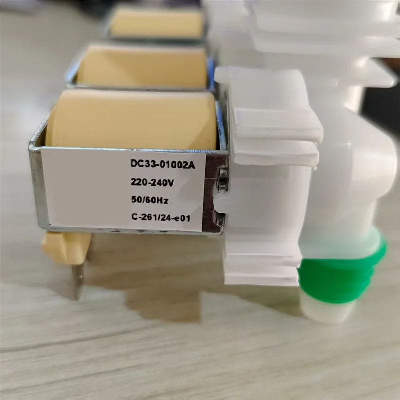 لماذا-مجموعة صمام مدخل المياه للغسالة لجزء استبدال الغسالة DC33-01002A AC220-240V 50/60 هرتز