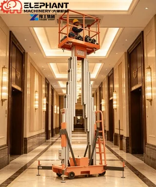 Versatile Aluminum Mast Lifts Combine Maneuverability And Stability For Efficient Operation In Warehouses And Industrial