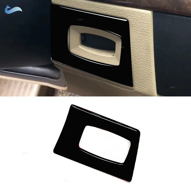 For BMW 3 Series E90 E92 E93 2005-2012 Soft PVC Plastic Car Interior Ignition Start Switch Key Hole Frame Cover Trim