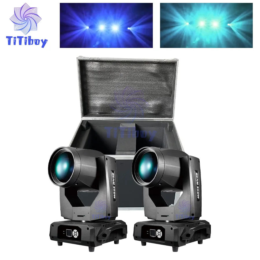 

0 Tax 2Pcs Beam 350W 17r Moving Head Light With Flight Case LED Moving Head Lighting Beam Spot Wash Stage Lights For Dj Disco