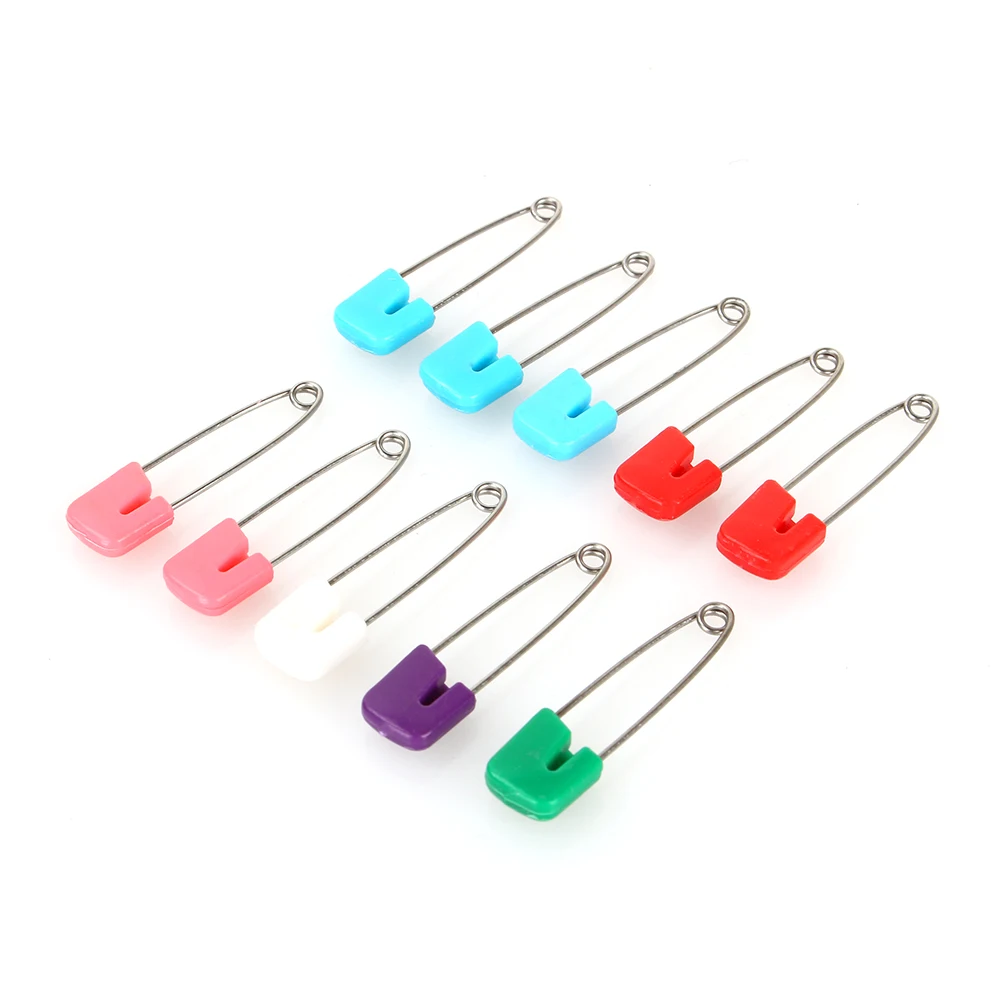 10PCS Baby Diaper Safety Pins Made Of Stainless Steel Multi-Purpose Safety Pins For Holding Baby Diapers/Handkerchiefs Stable