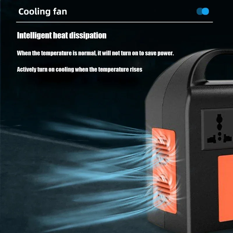 90000mAh 300W Portable Power Station Battery Outdoor Camping Emergency Power Supply Solar Generator Home Outdoor Emergency