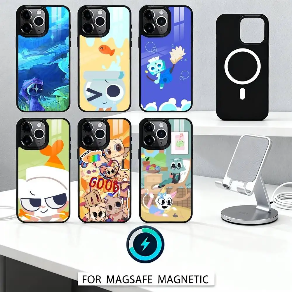 

Toon Goob D-Dandys W-World Phone Case For iPhone17,16,15,14,13,12,Pro,Max,Magnetic For Magsafe Wireless Charging