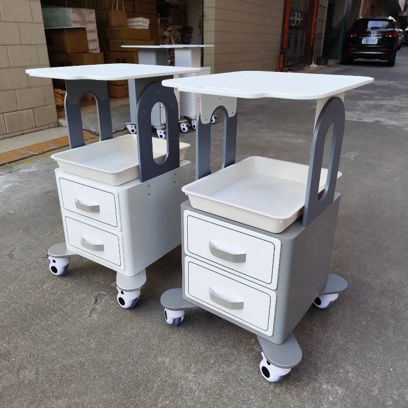 عربة البوتيك عربة الصالون عربة الأدوات المتنقلة عربة الصالون الطبية المستشفى الجمالي الأثاث التجاري Rollwagen YSTC