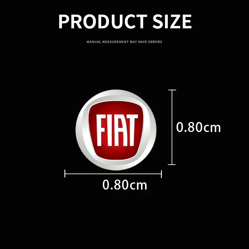 1/2/5/10pcs Car Sticker Steering Wheel Interior Sticker For FIAT Abarth 500 Panda Bravo Punto Tipo Linea Ducato Freemont