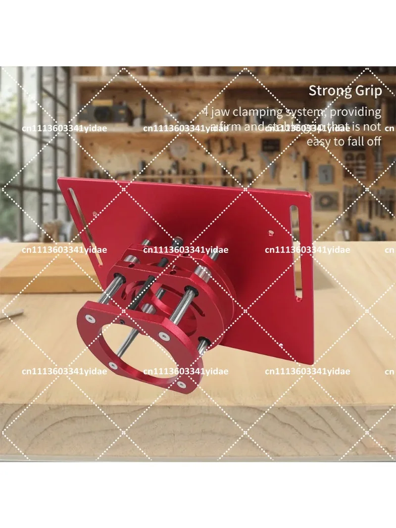 Router Table Insert Plate Set, Router Lift Plate for Woodworking Slotting Trimming Chamfering