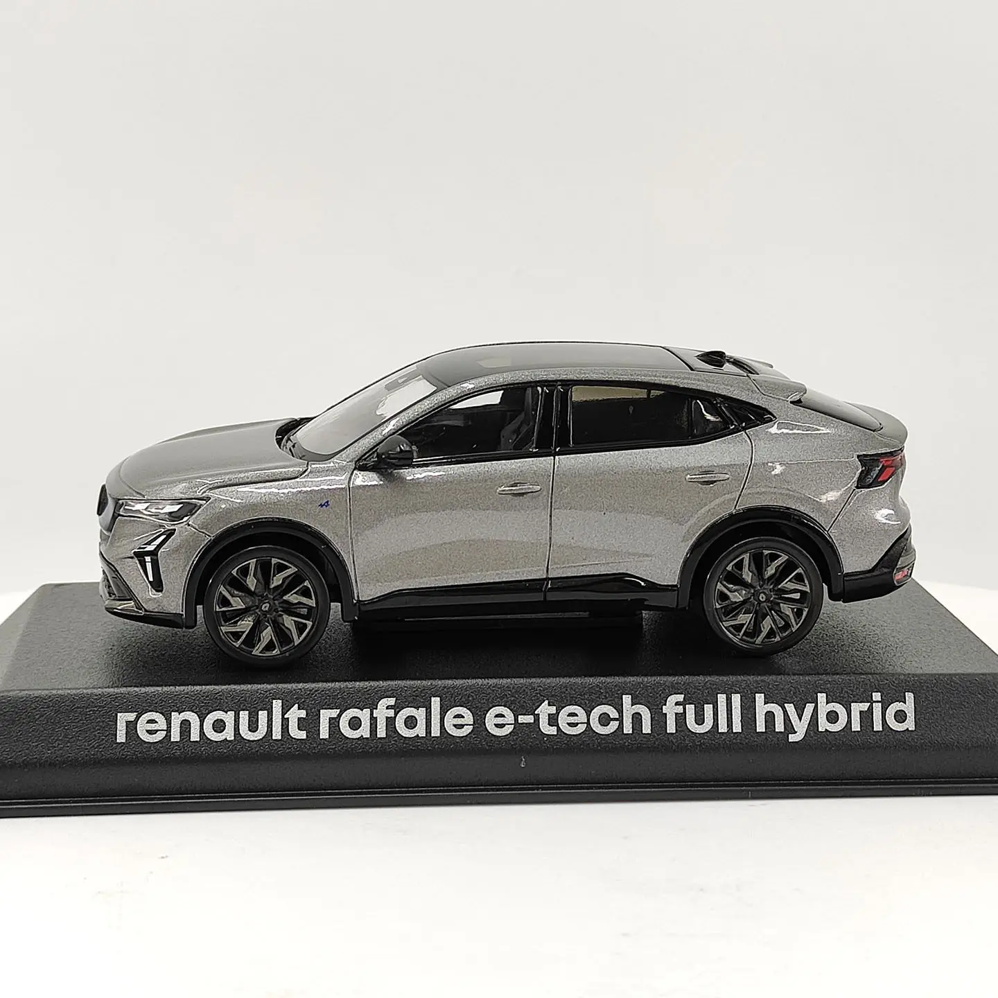 Diecast NOREV 1:43 Scale Rafale E-tech Full Hybrid Grey Alloy Car Model