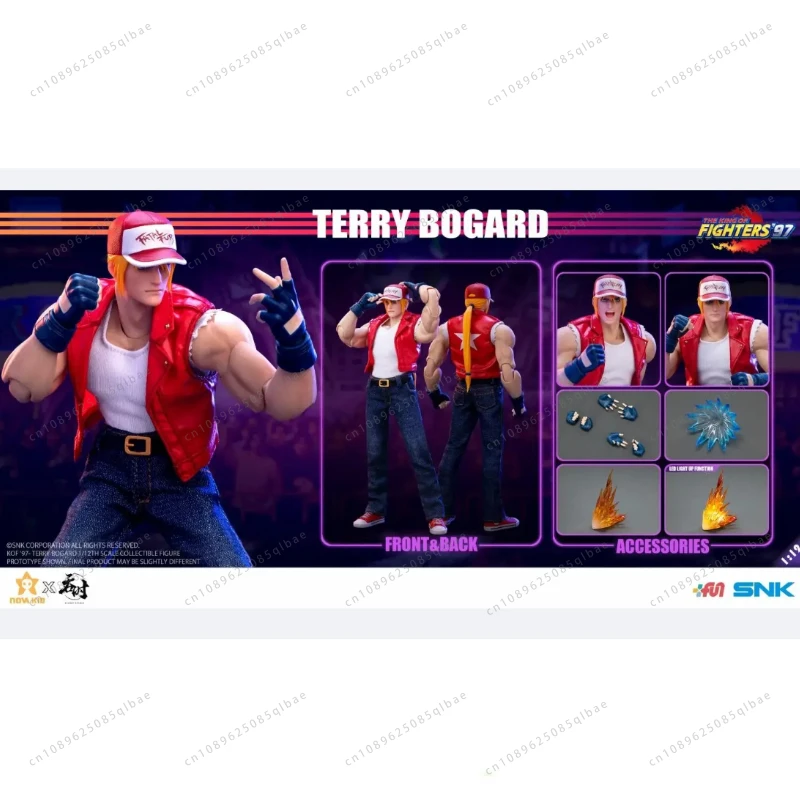 Auf Lager TUNSHI STUDIO TS-XZZ-005 1/12 Scale Male Fighting Master Terry Bogard Full Set About 15.5cm Action Figure Model