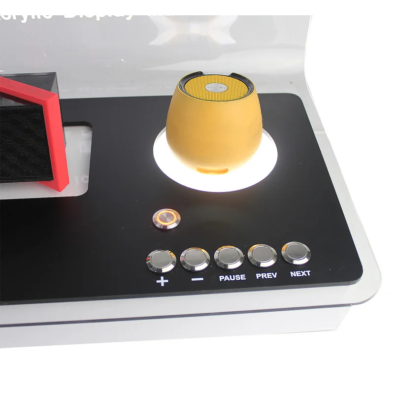custom.Tinya Custom Counter Double-layer Outdoor Wireless Speaker Acrylic Display Stand Music Player Display Stand